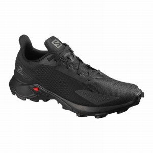 Salomon Alphacross Blast Trail Running Shoes Black Men