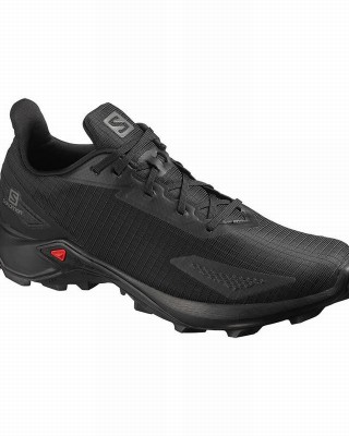 Salomon Alphacross Blast Trail Running Shoes Black Men