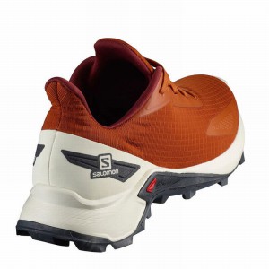 Salomon Alphacross Blast Trail Running Shoes Orange Men