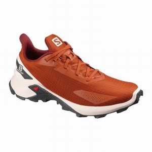 Salomon Alphacross Blast Trail Running Shoes Orange Men