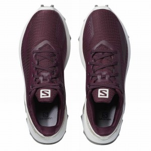 Salomon Alphacross Blast Trail Running Shoes Burgundy Women