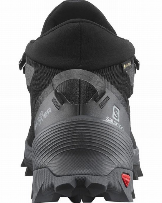 Salomon Cross Over Chukka Gore-Tex Hiking Shoes Black Women