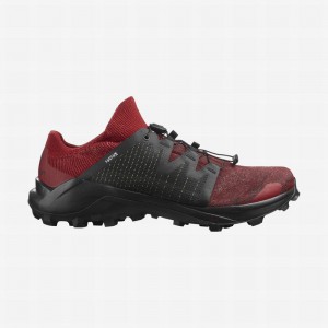 Salomon Cross/Pro Trail Running Shoes Red/Black Men