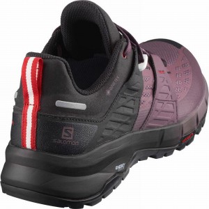 Salomon Odyssey Gtx W Hiking Shoes Black/Red Women
