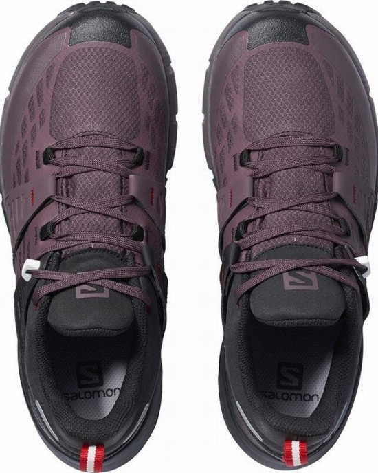 Salomon Odyssey Gtx W Hiking Shoes Black/Red Women