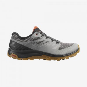 Salomon Outline Gore-Tex Hiking Shoes Grey Men