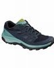 Salomon Outline Gore-Tex Hiking Shoes Turquoise/Navy Women