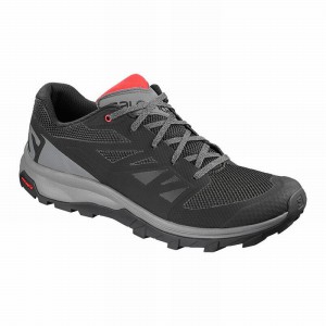 Salomon Outline Hiking Shoes Black/Red Men