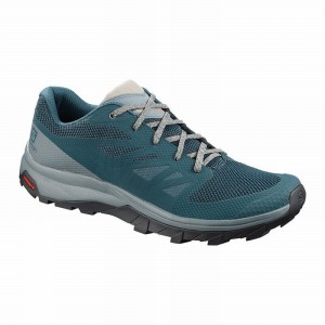 Salomon Outline Hiking Shoes Blue Men
