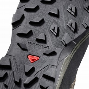 Salomon Outline Mid Gore-Tex Hiking Boots Black/Brown Men