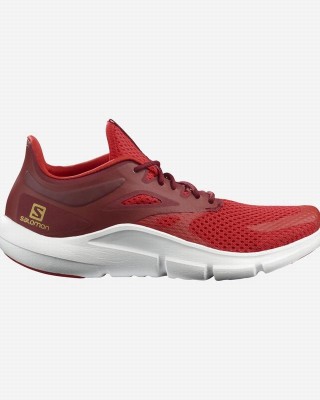 Salomon Predict Mod Road Running Shoes White/Red Men
