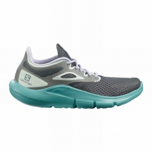 Salomon Predict Mod Road Running Shoes Dark Green/Purple Women