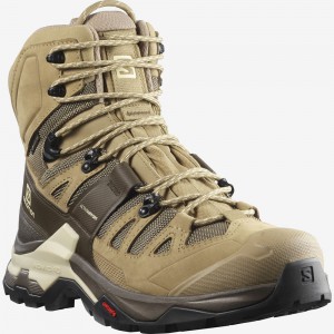 Salomon Quest 4 Gore-Tex Hiking Boots Khaki Men