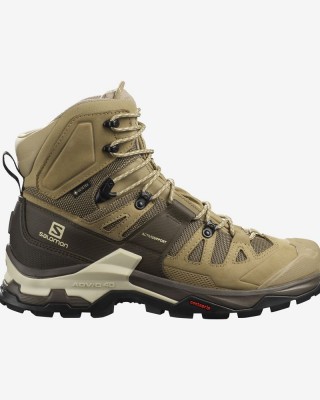 Salomon Quest 4 Gore-Tex Hiking Boots Khaki Men