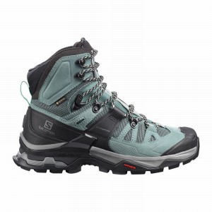 Salomon Quest 4 Gore-Tex Hiking Boots Green/Blue Women