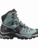 Salomon Quest 4 Gore-Tex Hiking Boots Green/Blue Women
