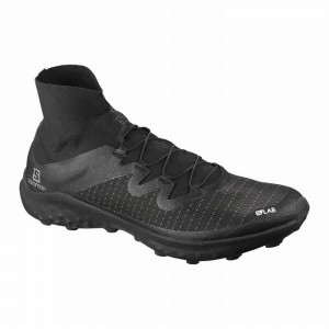 Salomon S/Lab Cross Trail Running Shoes Black/White Women