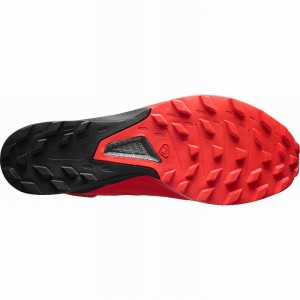 Salomon S/Lab Sense 8 Softground Trail Running Shoes Red/Black Men