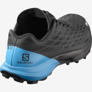 Salomon S/Lab Xa Amphib 2 Trail Running Shoes Black/Blue Men