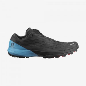 Salomon S/Lab Xa Amphib 2 Trail Running Shoes Black/Blue Men