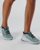 Salomon Sense Feel Gtx W Trail Running Shoes Green/Blue Women