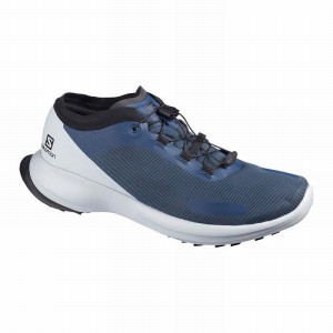 Salomon Sense Feel Trail Running Shoes Blue Men