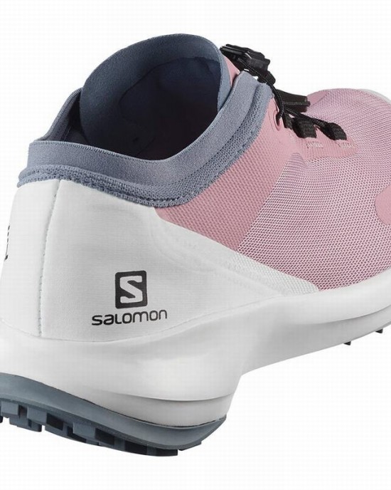 Salomon Sense Feel W Trail Running Shoes Grey/White Women