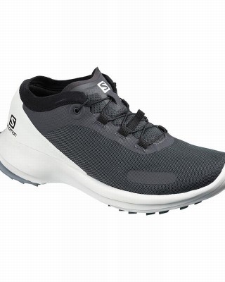 Salomon Sense Feel W Trail Running Shoes Grey/White Women