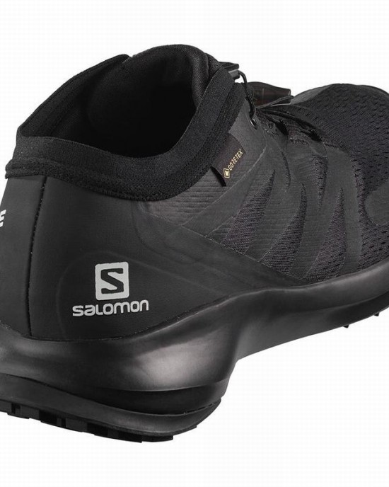 Salomon Sense Flow Gtx Trail Running Shoes Black Men