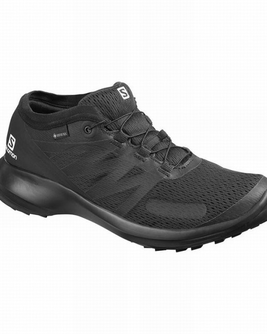 Salomon Sense Flow Gtx Trail Running Shoes Black Men