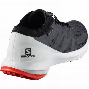 Salomon Sense Flow Gtx Trail Running Shoes Black Men