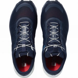 Salomon Sense Pro 4 Trail Running Shoes Navy/White Women