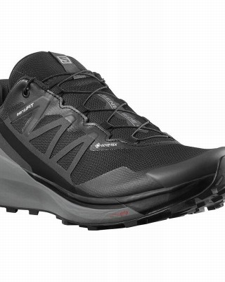 Salomon Sense Ride 4 Gore-Tex Invisible Fit Running Shoes Black Men