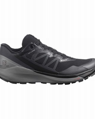 Salomon Sense Ride 4 Gore-Tex Invisible Fit Running Shoes Black Men