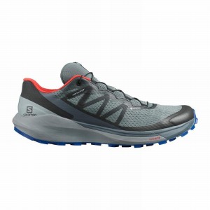 Salomon Sense Ride 4 Gore-Tex Invisible Fit Trail Running Shoes Dark Blue/Black Men