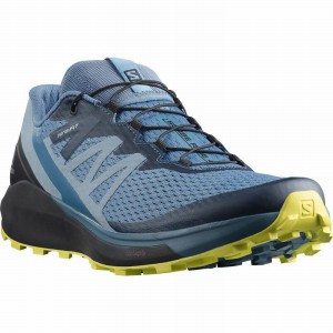 Salomon Sense Ride 4 Running Shoes Blue/Black Men