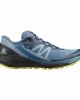 Salomon Sense Ride 4 Trail Running Shoes Blue/Black Men Salomon Sense Ride 4 Trail Running Shoes Blue/Black Men