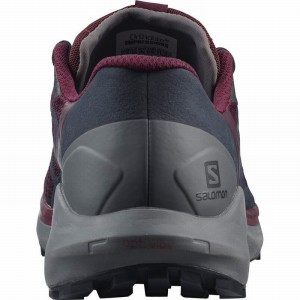 Salomon Sense Ride 4 Trail Running Shoes Burgundy Women