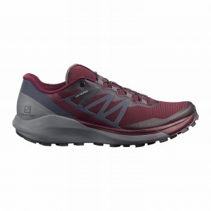 Salomon Sense Ride 4 Trail Running Shoes Burgundy Women