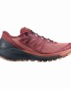 Salomon Sense Ride 4 Trail Running Shoes Dark Red Women