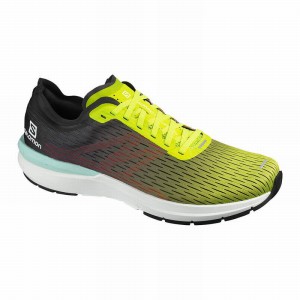 Salomon Sonic 3 Accelerate Running Shoes Yellow/White Men