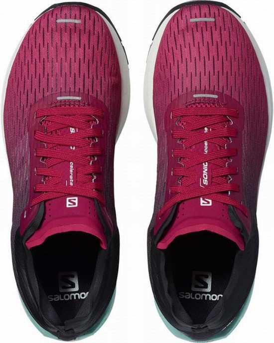 Salomon Sonic 3 Accelerate W Running Shoes Pink/White Women