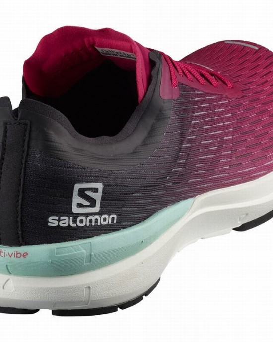 Salomon Sonic 3 Accelerate W Running Shoes Pink/White Women