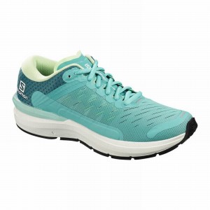 Salomon Sonic 3 Confidence W Running Shoes Turquoise/White Women