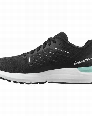 Salomon Sonic 4 Balance Road Running Shoes Black/White Men