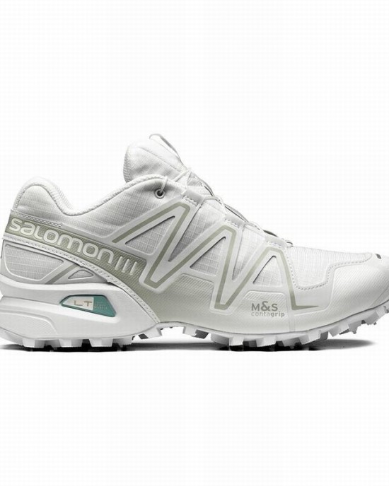 Salomon Speedcross 3 Trail Running Shoes White Men