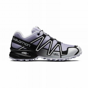 Salomon Speedcross 3 Trail Running Shoes Purple/Black Men