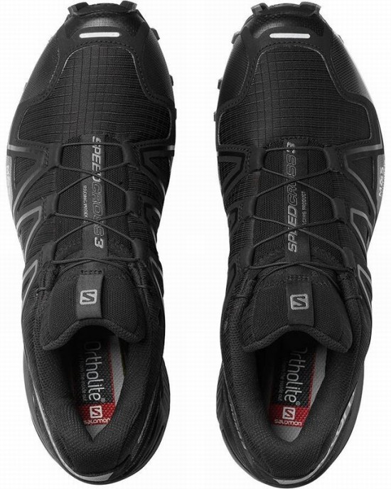 Salomon Speedcross 3 Trail Running Shoes Black Women