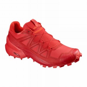Salomon Speedcross 5 Trail Running Shoes Red Men