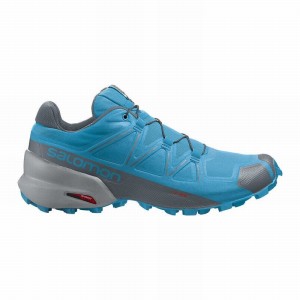 Salomon Speedcross 5 Trail Running Shoes Blue Men